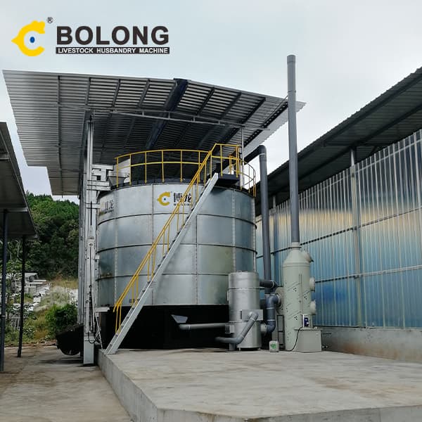 professional chicken dung fermenter equipment